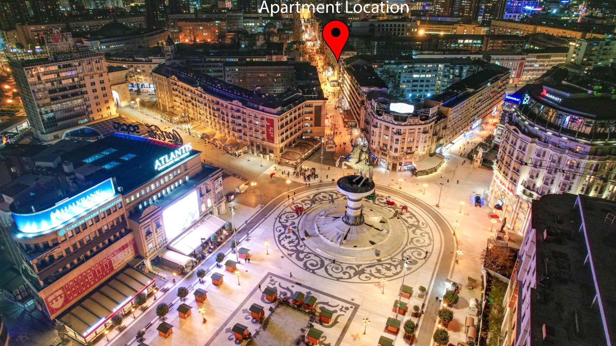 Apartment Skopje Square Zewnętrze zdjęcie