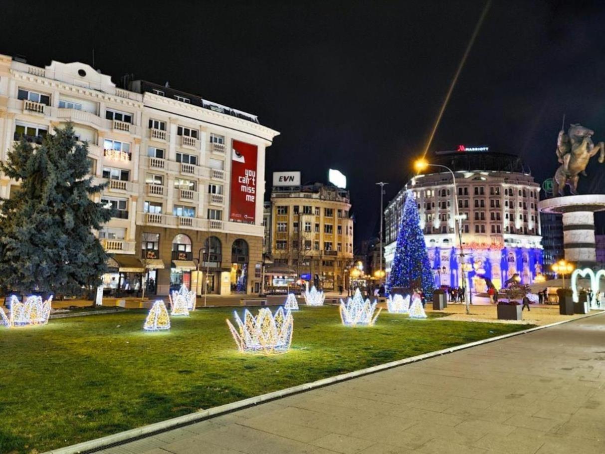 Apartment Skopje Square Zewnętrze zdjęcie